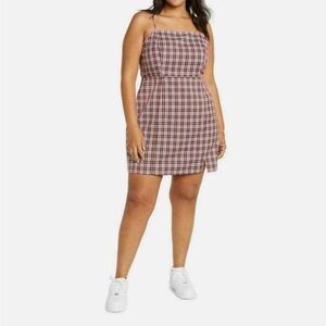 BP Multicolor Plaid Mini Dress